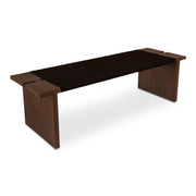 Merritt - Bench - Dark Brown - JaxCo Furniture