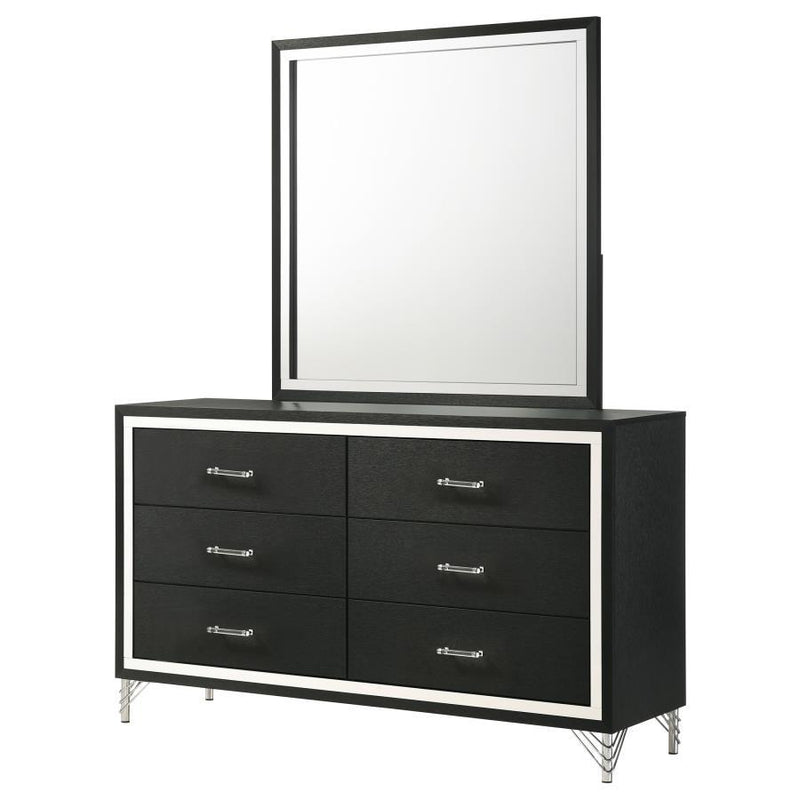 Lucia - 6-Drawer Dresser - JaxCo Furniture