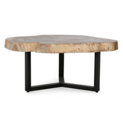 Celine - Live Edge Coffee Table - Natural - JaxCo Furniture