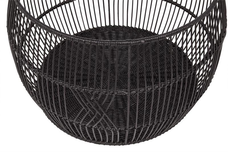 Rug Displays - Rattan Iron Basket - JaxCo Furniture