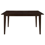 Gabriel - Rectangular Wood Dining Table - Cappuccino - JaxCo Furniture