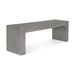 Lazarus - Outdoor Bench - Gray - JaxCo Furniture