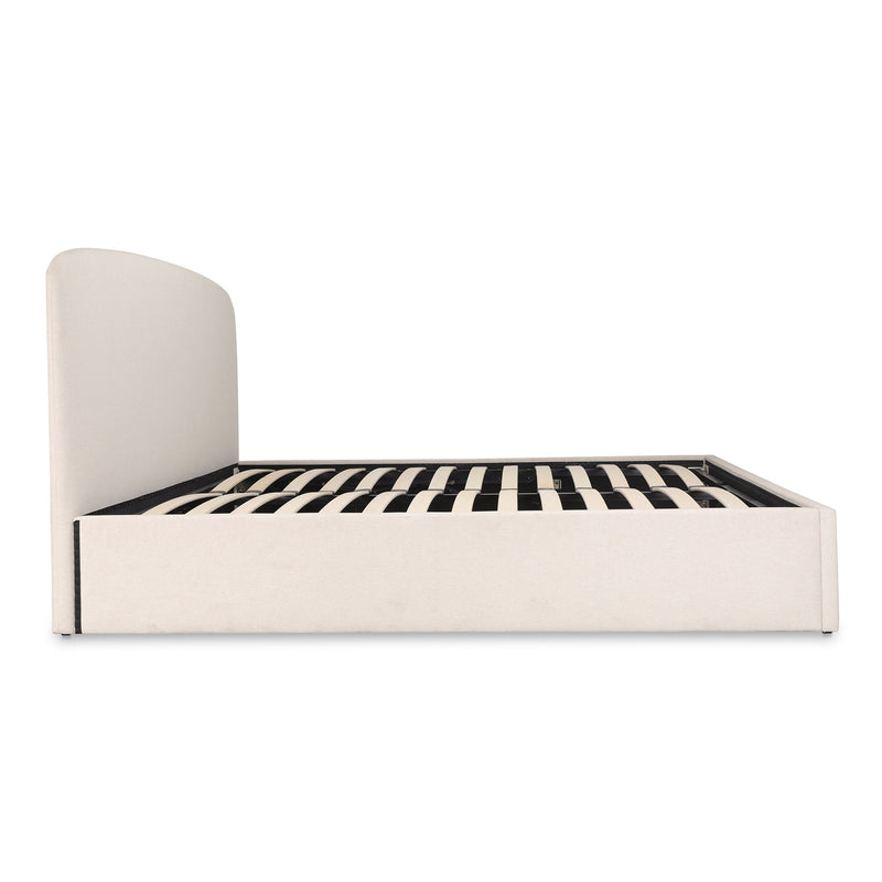 Joan - Queen Storage Bed - Cream - JaxCo Furniture