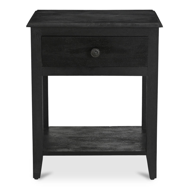Corrine - Nightstand - Black - JaxCo Furniture