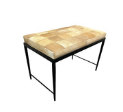 Achen - Hide Bench - JaxCo Furniture
