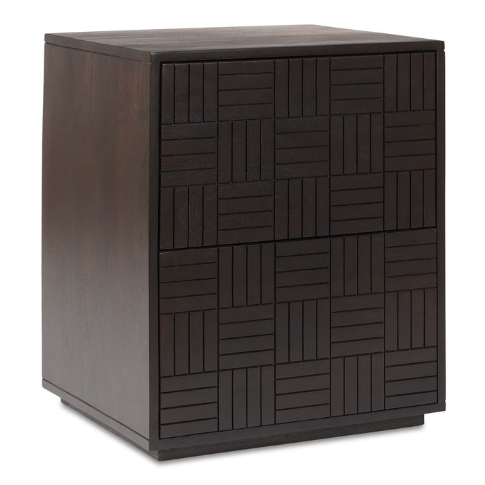 Denman - Nightstand - Dark Brown - JaxCo Furniture