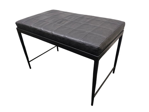 Malo - 28" Leather Bench - JaxCo Furniture