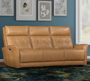 Gershwin - Zero Gravity Power Reclining Sofa - Lucca Butterscotch - JaxCo Furniture