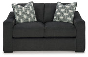 Wryenlynn - Onyx - Loveseat - JaxCo Furniture