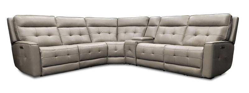 Canterbury - Zero Gravity Modular Power Reclining Sectional - JaxCo Furniture