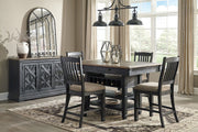 Tyler Creek - Counter Height Table Set - JaxCo Furniture