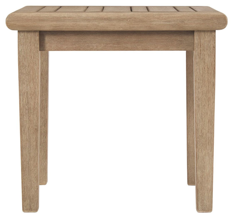 Gerianne - Brown - Square End Table - JaxCo Furniture