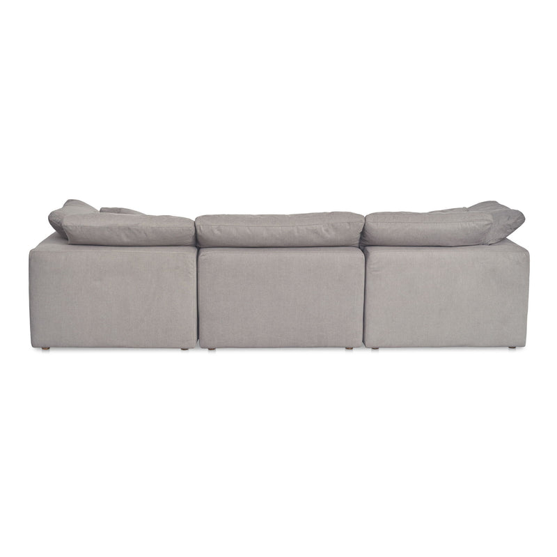Clay - Performance Fabric Modular Sofa - Light Gray - JaxCo Furniture