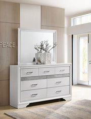 Miranda - 7-drawer Dresser With Mirror - JaxCo Furniture