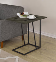 Carly - Expandable Engineered Wood C-Shaped Side Table - JaxCo Furniture