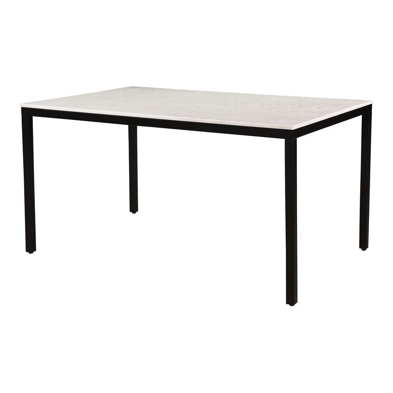Parson - Small Marble Dining Table - Black - JaxCo Furniture