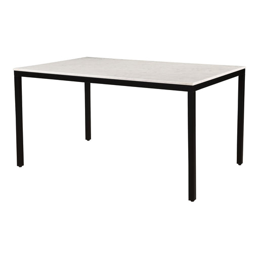 Parson - Small Marble Dining Table - Black - JaxCo Furniture