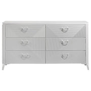 Cassia - 6-Drawer Bedroom Dresser Cabinet - JaxCo Furniture