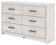Cayboni - Whitewash - Six Drawer Dresser - JaxCo Furniture