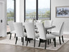 Camila - Rectangular Dining Set - Gray Top - JaxCo Furniture