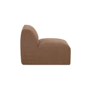 Isla - Armless Chair - Light Brown - JaxCo Furniture