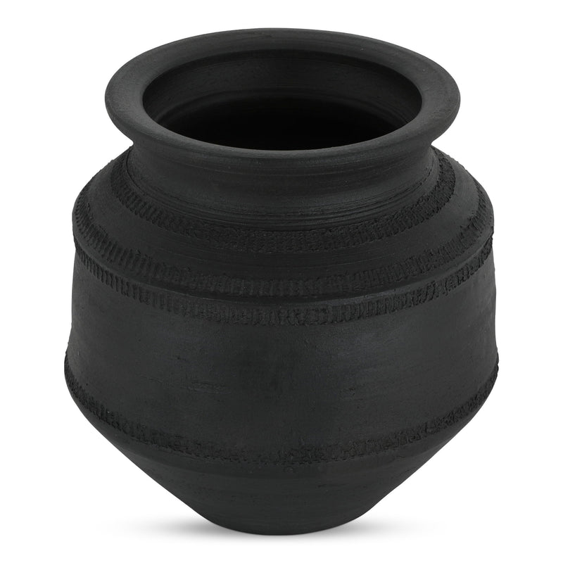 Astra - Terracotta Vessel - Black - JaxCo Furniture