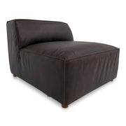 Form - Slipper Chair - Espresso Brown - JaxCo Furniture