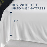 Linens - Tempur Rayon from Bamboo Sheet Set - White - JaxCo Furniture