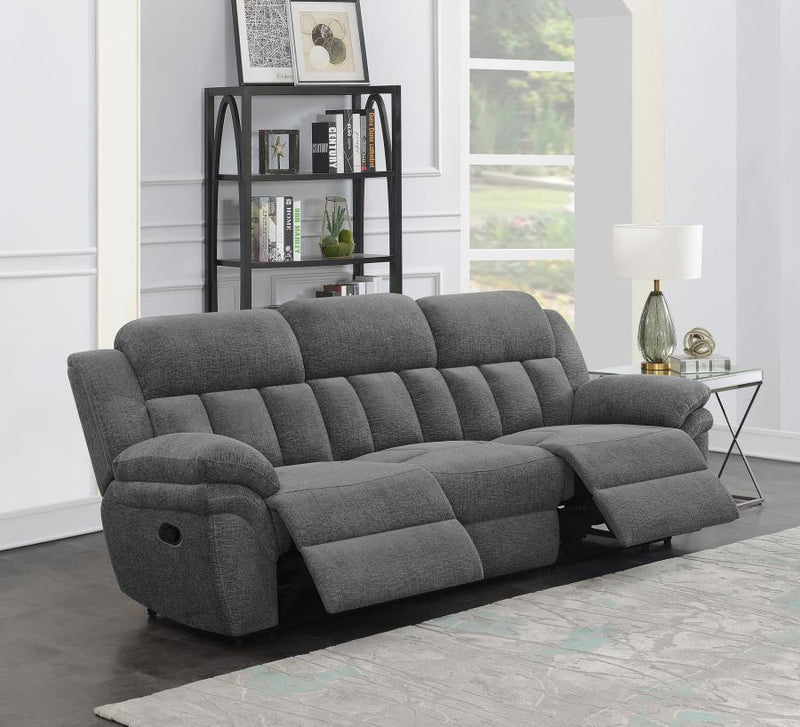 Bahrain - Upholstered Motion Sofa - JaxCo Furniture