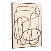 Encounters - Framed Painting - Beige - JaxCo Furniture