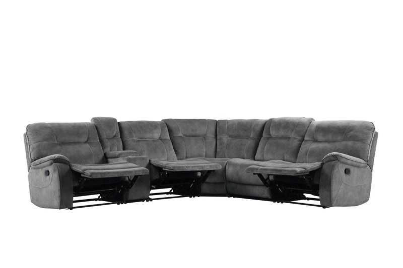 Cooper - Modular Manual Reclining Sectional - JaxCo Furniture