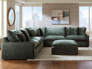 Carriage View - Jade - 3-Piece Sectional - JaxCo Furniture