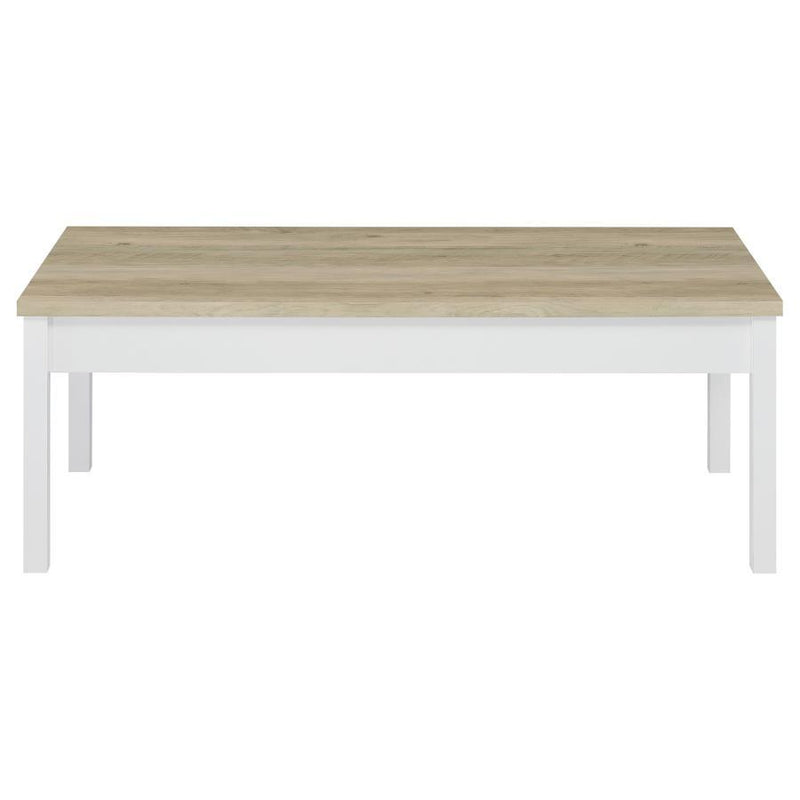 Stacie - 3 Piece Coffee Table Set - Distressed Pine - JaxCo Furniture