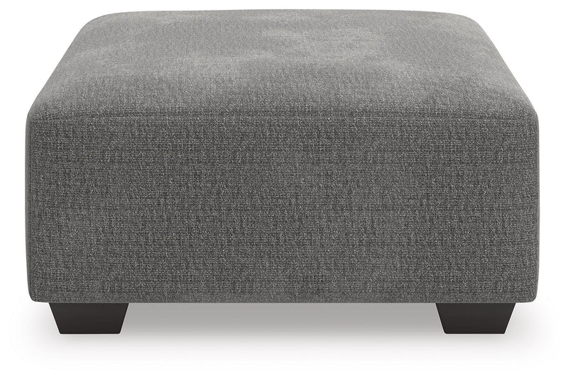 Clarington - Oversized Accent Ottoman - Greystone - JaxCo Furniture