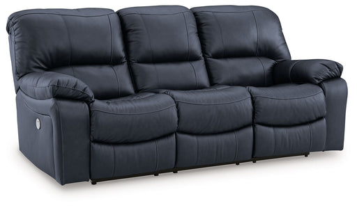 Leesworth - Ocean - 3 Pc. - Power Reclining Sofa, Power Reclining Loveseat, Power Rocker Recliner - JaxCo Furniture