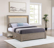 Kenora - LED Storage Bed - JaxCo Furniture