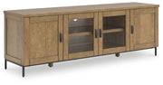 Torlanta - Brown - Extra Large TV Stand - JaxCo Furniture