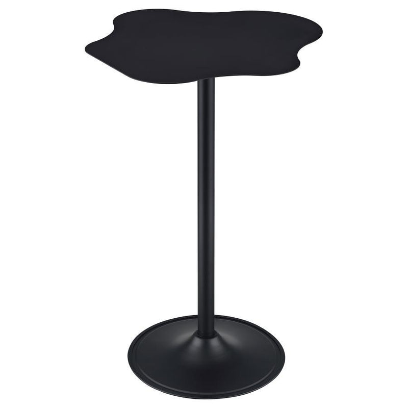 Keanu - Curved Cloud-Shaped Bistro Bar Table - Black - JaxCo Furniture