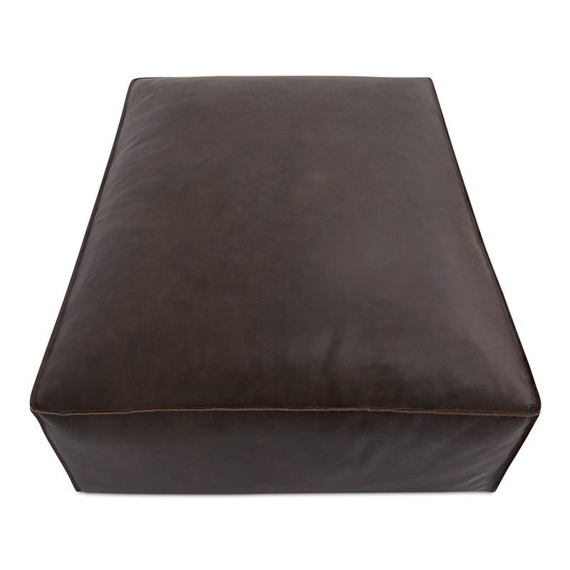 Form - Ottoman - Espresso Brown - JaxCo Furniture
