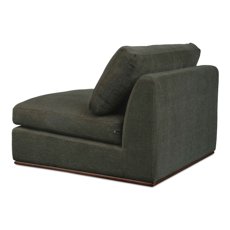 Rue - Slipper Chair - Deep Green - JaxCo Furniture