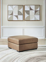 Veronella - Oversized Accent Ottoman - Sahara - JaxCo Furniture