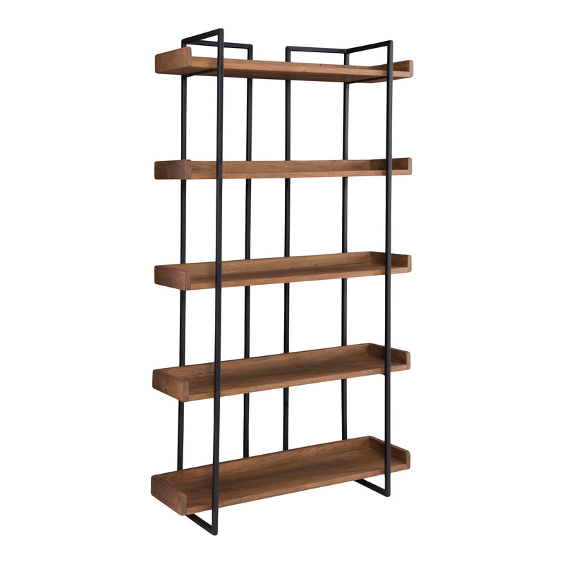 Vancouver - Small Bookshelf - Brown - JaxCo Furniture