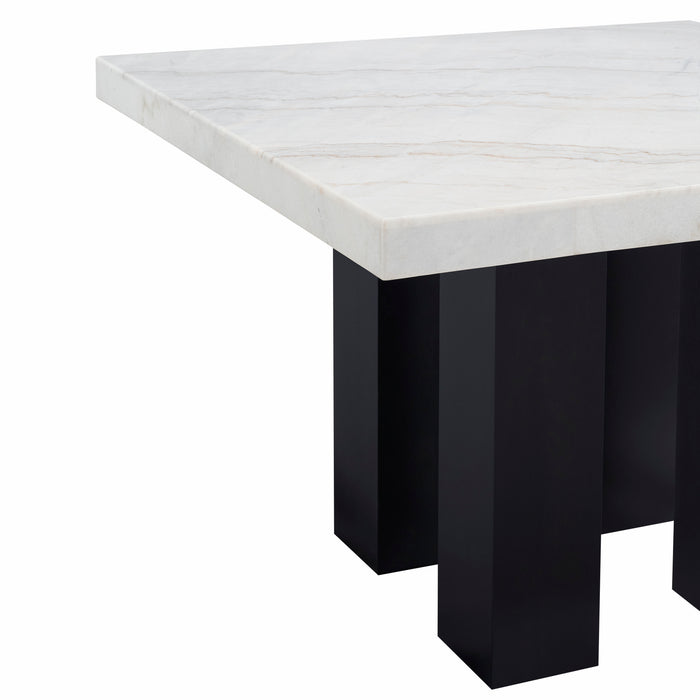 Camila - Square Dining Set - White Top - JaxCo Furniture