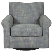 Renley - Ash - Swivel Glider Accent Chair - JaxCo Furniture