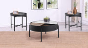 Ozella - Round Coffee Table Set - JaxCo Furniture