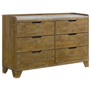 Henderson - 6-Drawer Bedroom Dresser Cabinet - JaxCo Furniture