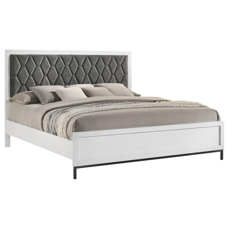 Sonora - Upholstered Panel Bed - JaxCo Furniture