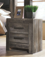 Wynnlow - Gray - Two Drawer Night Stand - JaxCo Furniture
