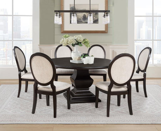 Twyla - Round Wood Dining Room Table Set - JaxCo Furniture