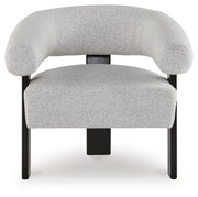 Dultish - Snow - Accent Chair - JaxCo Furniture